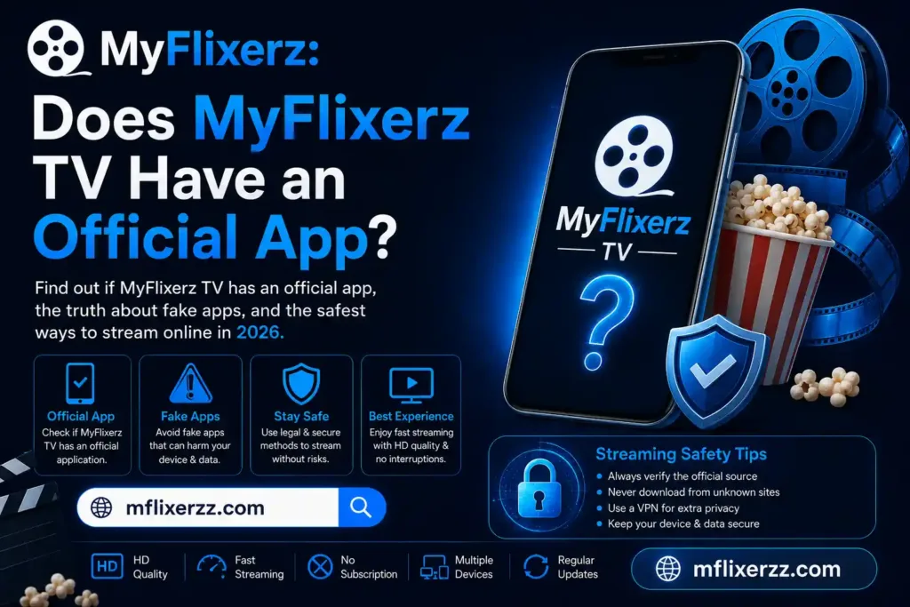 Does MyFlixerz TV Have an Official App