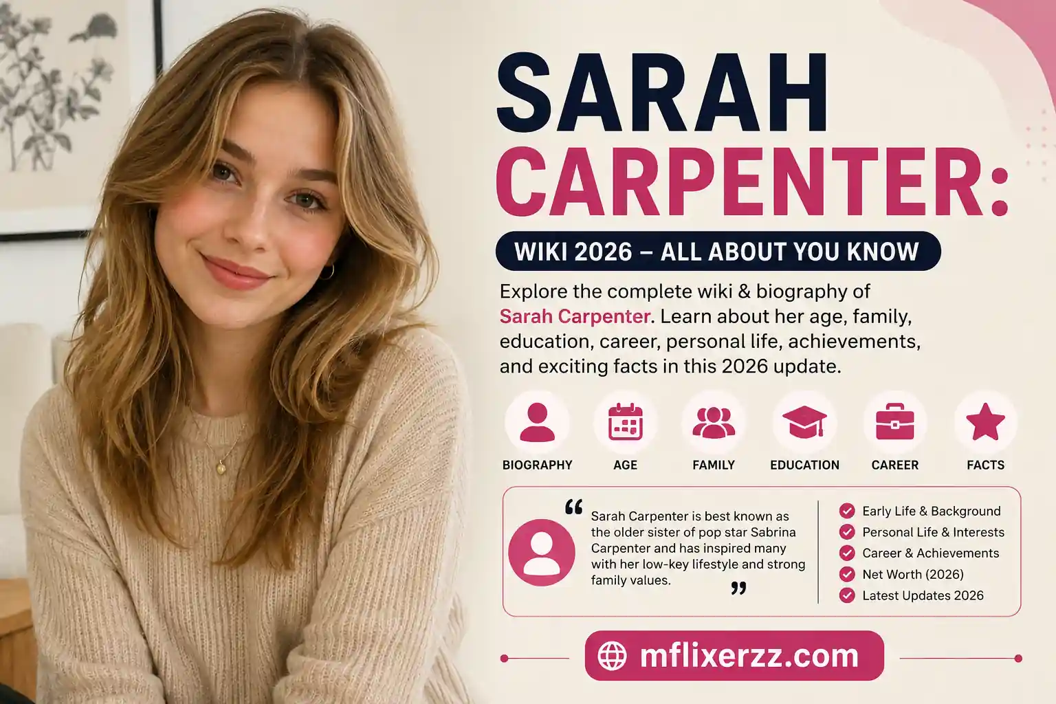 Sarah Carpenter Bio, Career & Relationship (2026)