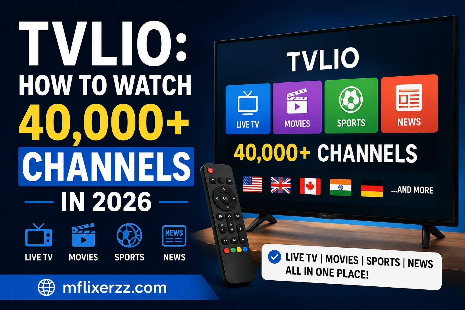 TVLIO How to Watch 40,000+ Channels in 2026 And Is TVLIO Safe and Legit