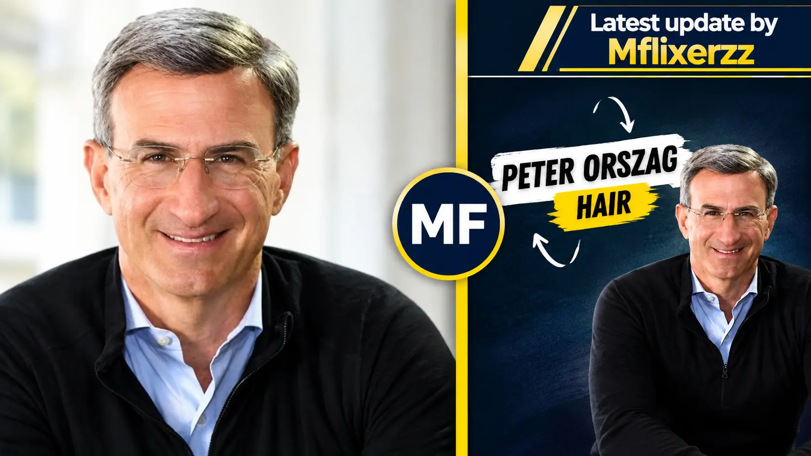 Peter Orszag Hair And Wig